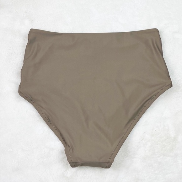 NWT Madewell Second Wave High Waisted Bikini Bottoms Castle - Picture 7 of 7